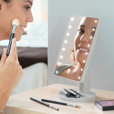 InnovaGoods Perflex Touch LED Tabletop Mirror