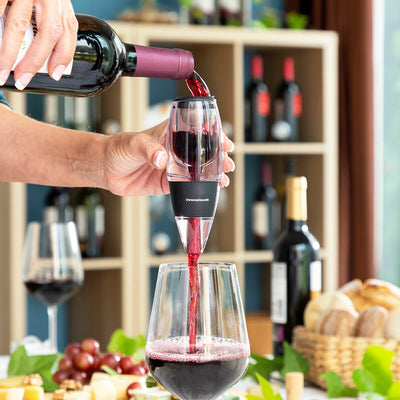 Wineir InnovaGoods Wine Aerator with Filter, Stand, and Case