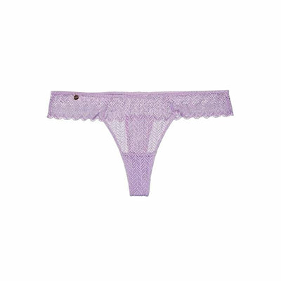 Tanga Black Limba Binia  Violeta