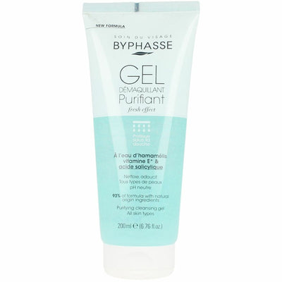 Facial Make Up Remover Gel Byphasse   Purifying 200 ml