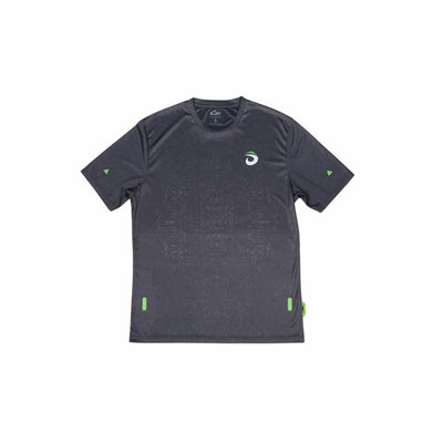 Camiseta Deportiva de Manga Corta Lok Sports Play Negro Pádel