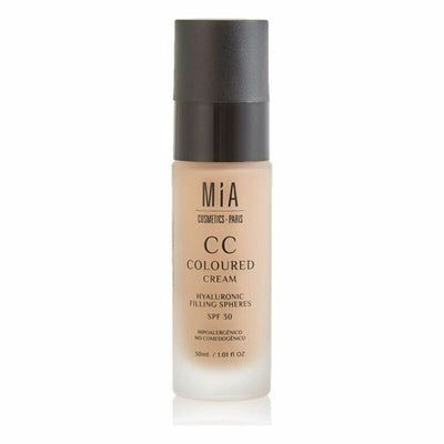 Crema Hidratante CC Cream Mia Cosmetics Paris Medium SPF 30 (30 ml)
