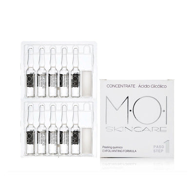 Ampollas Efecto Lifting MOI GLYCOLIC ACID 2 ml 10 Unidades