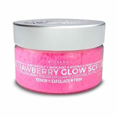 Crema Corporal Biovène Strawberry Glow Scrub 200 g