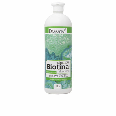 Shampoing Séborégulateur Drasanvi Biotina Y Aloe Vera 1 L Cheveux gras Biotine