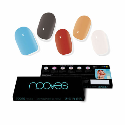 Feuilles de gel pour ongles Nooves Láminas De Uñas De Gel Melody 20 Pièces