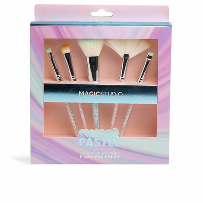 Set of Make-up Brushes Magic Studio BROCHAS 5 Pieces