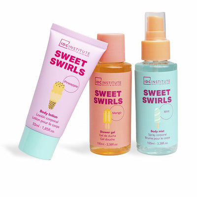 Set de Cosmética Mujer IDC Institute SWEET SWIRLS 4 Piezas