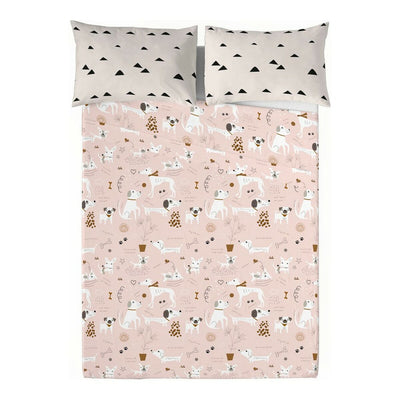 Juego de Sábanas Panzup Dog 4 Cama de 180/190 260 x 270 cm