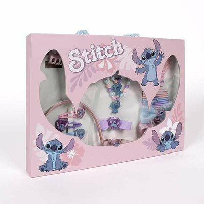 Hair accessories Stitch Pink 24 Pieces