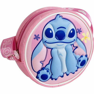 Shoulder Bag Stitch Pink 13 x 13 x 4 cm