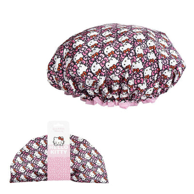 Shower Cap Hello Kitty Pink 100 % polyester
