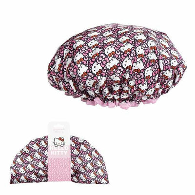 Shower Cap Hello Kitty Pink