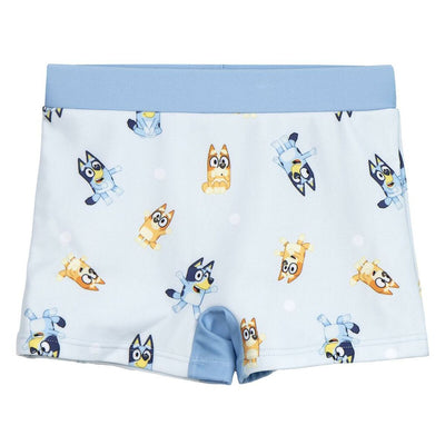 Boys Swim Shorts Bluey Light Blue