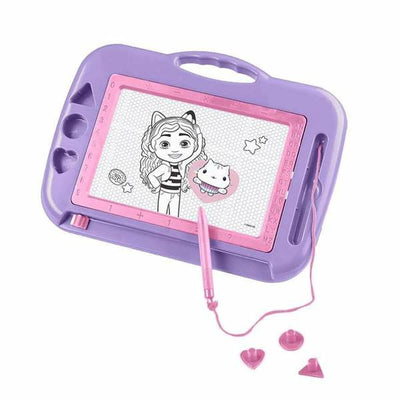Pizarra Mágica Gabby's Dollhouse Morado 100 % ABS
