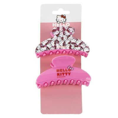 Pinzas para el Cabello Hello Kitty Rosa
