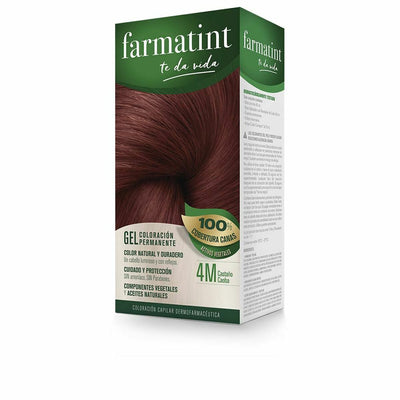 Tinte Permanente Farmatint 380227 4m-Castaño Caoba Nº 4m-Castano Caoba Gel (5 Unidades)