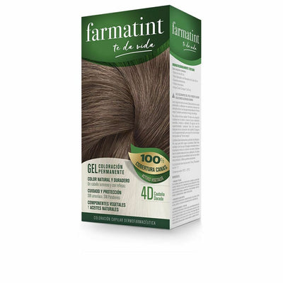 Permanent Dye Farmatint 380222 4d-Castaño Dorado Nº 4d-Castano Dorado Gel (5 Units)