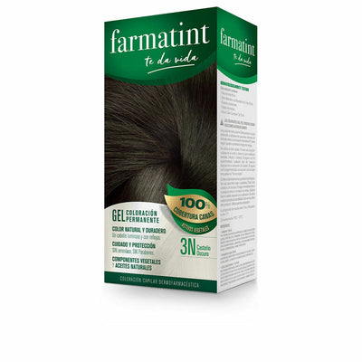 Tinte Permanente Farmatint 380214 3N - Castaño Oscuro Nº 3n-Castano Oscuro (5 Unidades)