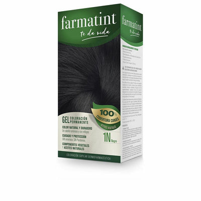 Tinte Permanente Farmatint 380212 1n-Negro Gel (5 Unidades)