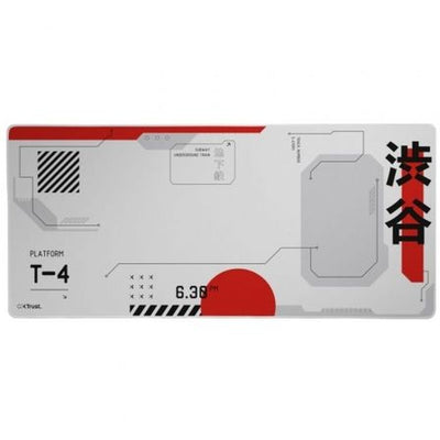 Tapis Gaming Trust 25717 Blanc