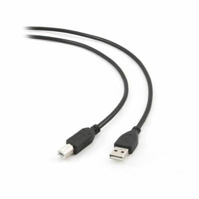 USB 2.0 A to USB B Cable GEMBIRD CCP-USB2-AMBM-6 (1.8) Black 1.8 m