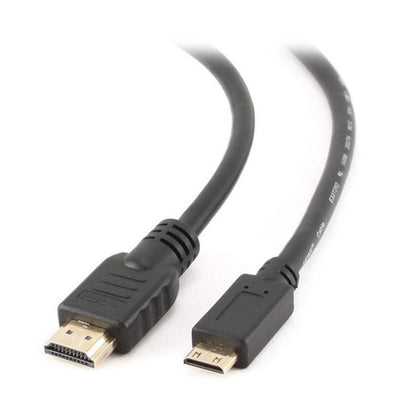 Mini HDMI to Ethernet Cable GEMBIRD CC-HDMI4C-6 100 Mbps (1.8 m) Black 1.8 m