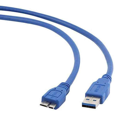 USB 3.0 A to Micro USB B Cable GEMBIRD CCP-mUSB3-AMBM-0.5M (0.5 m) Blue 50 cm