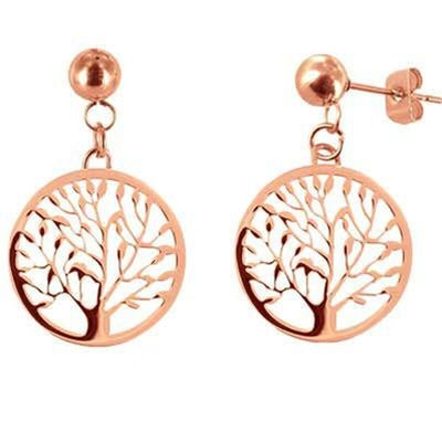 Pendientes Mujer CO88 Collection 8CE-10006 Oro Rosa
