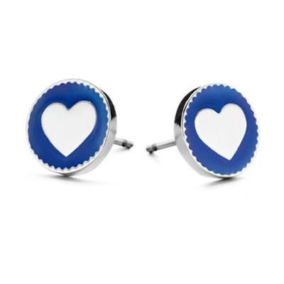 Pendientes Mujer CO88 Collection 8CE-70024 Plateado Azul