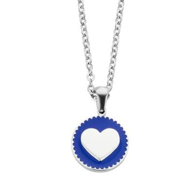 Ladies' Pendant CO88 Collection 8CN-26048 Silver Blue