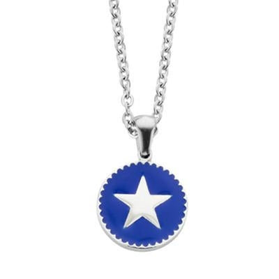 Ladies' Pendant CO88 Collection 8CN-26049 Silver Blue