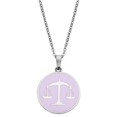 Ladies' Pendant CO88 Collection 8CN-26094 Silver Pink