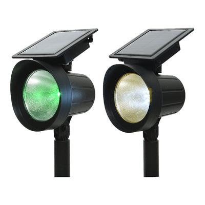 Set de estacas solares de jardín Lumineo 25 lm 13 x 11 x 42,5 cm Solar Proyector LED RGB