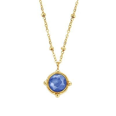 Colgante Mujer CO88 Collection 8CN-26168 Dorado Azul