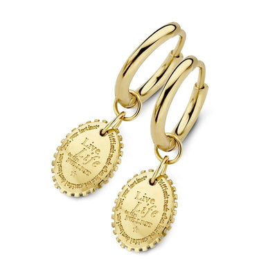 Ladies' Earrings CO88 Collection 8CE-70354 Golden