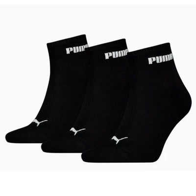 Sports Socks Puma CUSHIONED NEXT QUARTER 701225904 002 Black 3 pairs
