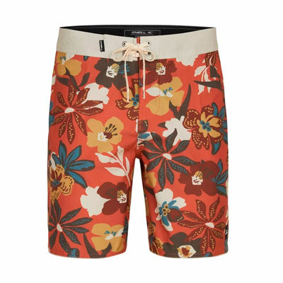 Men’s Bathing Costume O'Neill Hyperfreak Mysto Scallop 19 Red 19