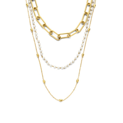Ladies' Necklace CO88 Collection 8CN-26266 Golden