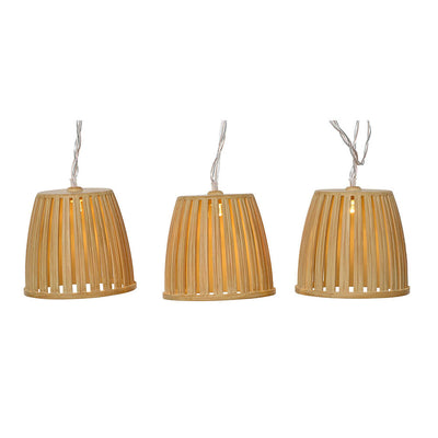 Guirnalda de Luces LED Lumineo Madera 4,5 m LED 10 Solar