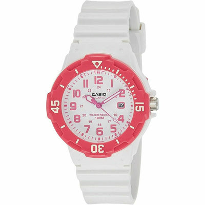 Ladies' Watch Casio LADY DIVER - WHITE (Ø 34 mm)