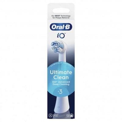 Cabezal de Recambio Oral-B IO RBCWF-3 3UD Blanco