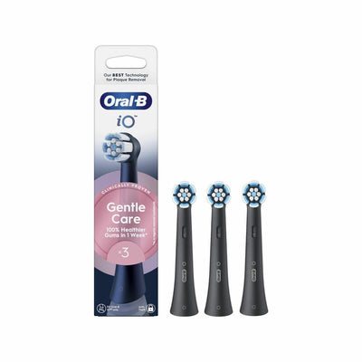 Cabezal de Recambio Oral-B IO RBSBF-3  3UD Negro