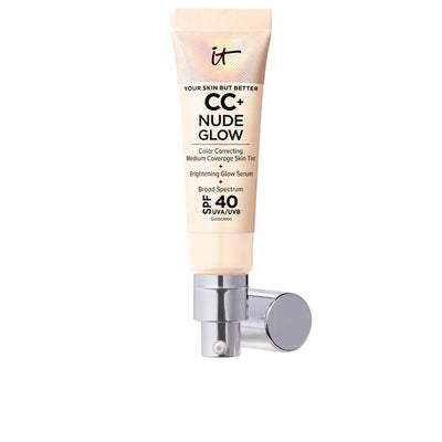 Base de Maquillaje Cremosa It Cosmetics CC+ Nude Glow Fair Spf 40 32 ml