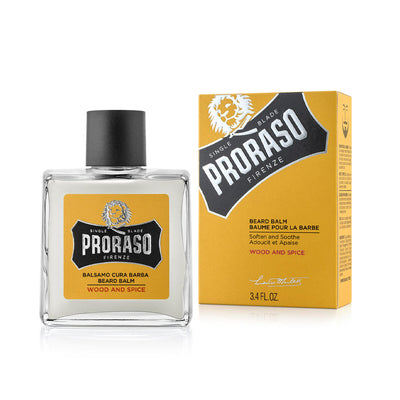 Yellow Proraso Wood And Spice Beard Balm 100 ml