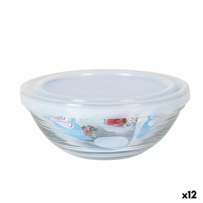 Fiambrera Redonda con Tapa Duralex FreshBox 310 ml (12 Unidades)