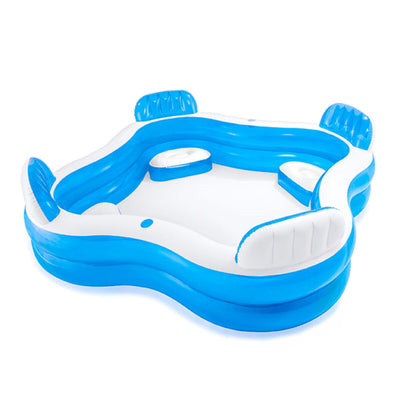 Inflatable Paddling Pool for Children Intex 56475NP/EP 990 l 229 X 229 X 66 CM (229 x 229 x 66 cm)
