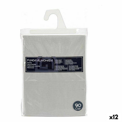 Pillowcase 45 x 0.3 x 90 cm Grey (12 Units)