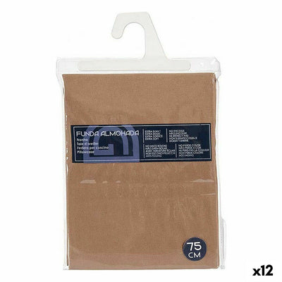 Pillowcase 45 x 0.2 x 70 cm Brown (12 Units)