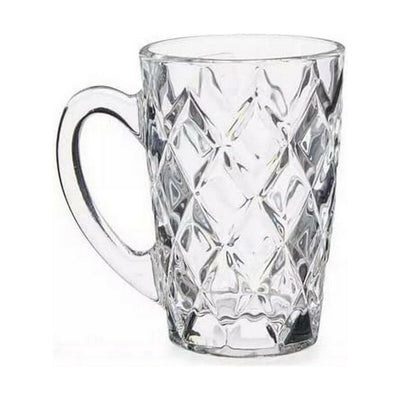 Taza Vivalto Z21303LXT-5/BHA6 Transparente Diamante 110 ml (6 Unidades)